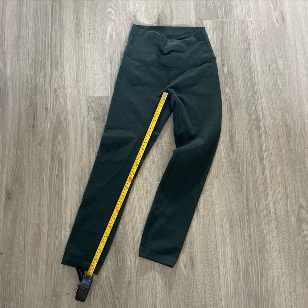 Lululemon Green High Waisted Crop Legging 23.5”